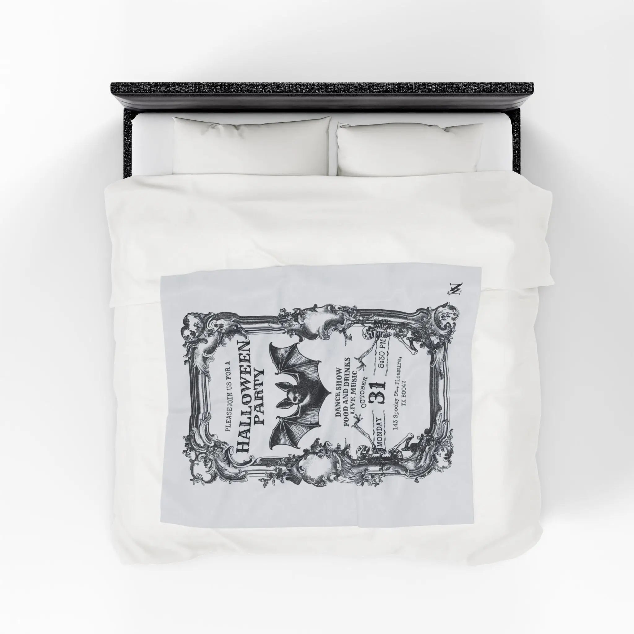 Join Us Halloween Party | Mix & Match Soft Fun-Flirty Lovers’ Blankets