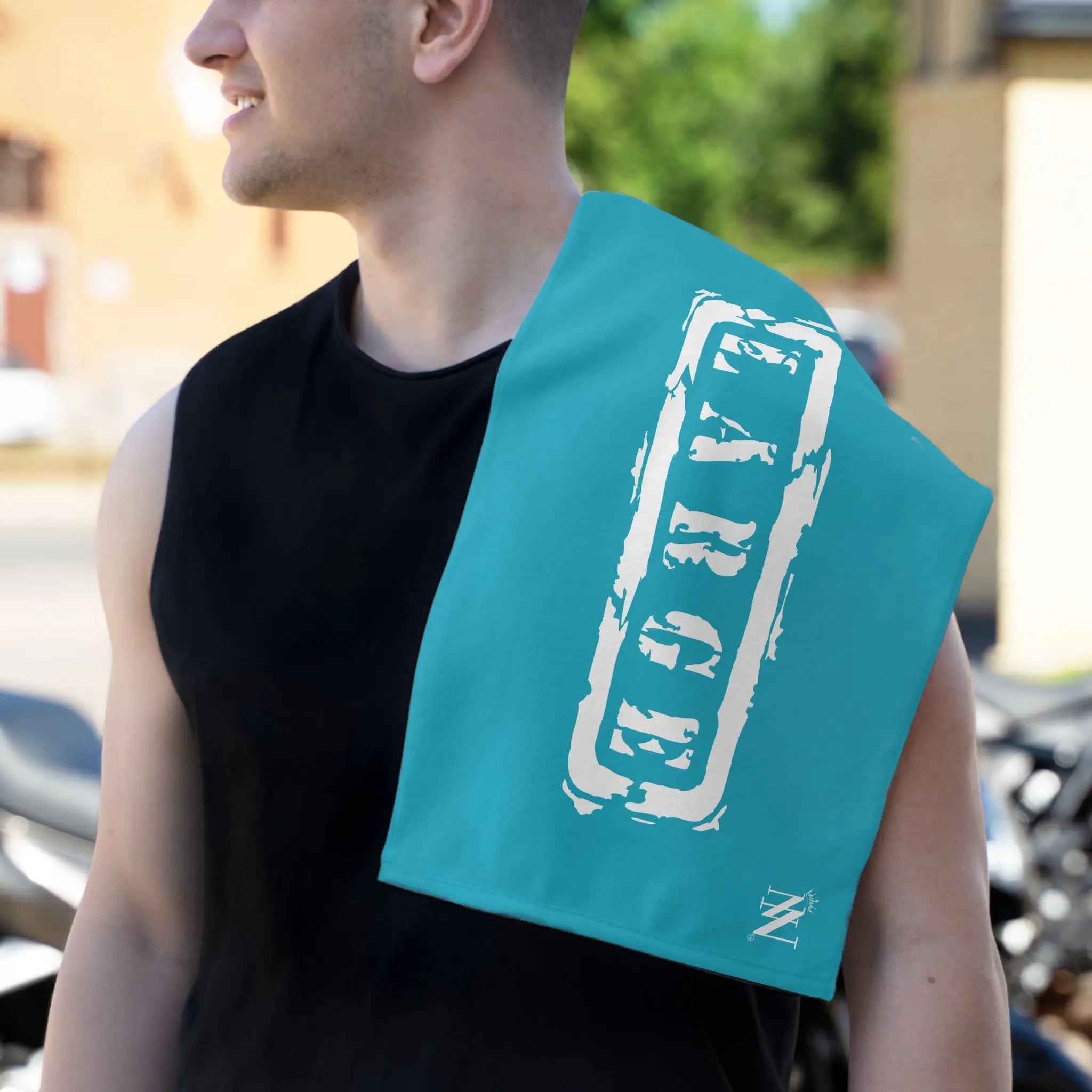 Large Teal | Mix & Match Soft Fun-Flirty Lovers’ Towels