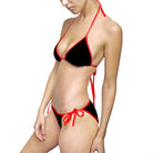 Sexy Team Bride Red | Mix & Match Fun-Flirty Lovers’ String Bikinis