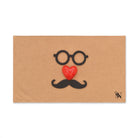 Funny Glasses Head | Mix & Match Original Fun-Flirty Lovers’ Towels