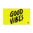 Good Vibes Bubble Print Neon Yellow | Mix & Match Classic Fun-Flirty Lovers’ Towels