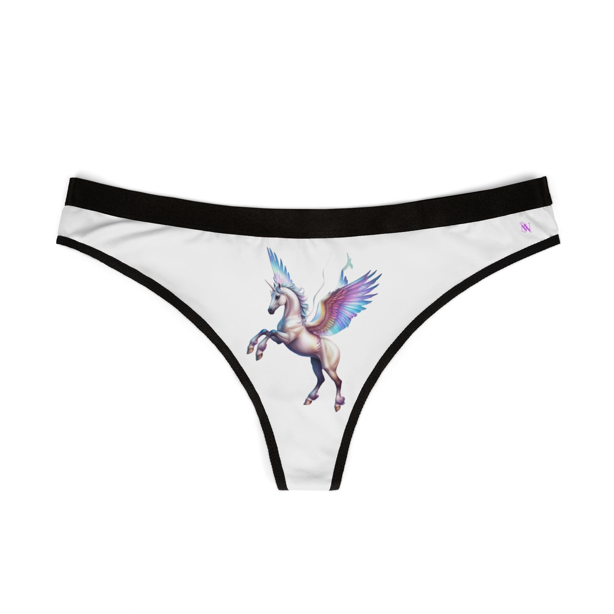 Unicorn with Wings | Mix & Match Women’s Fun-Flirty Lovers’ Thongs