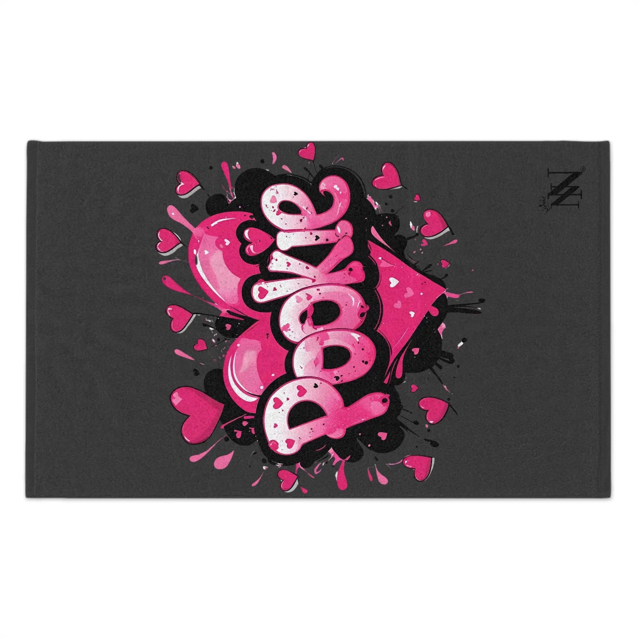 Pookie Dark Grey | Mix & Match Soft Fun-Flirty Lovers’ Towels