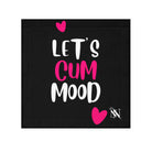 Let’s Cum Mood Hearts Soft Microfiber After Sex Towel