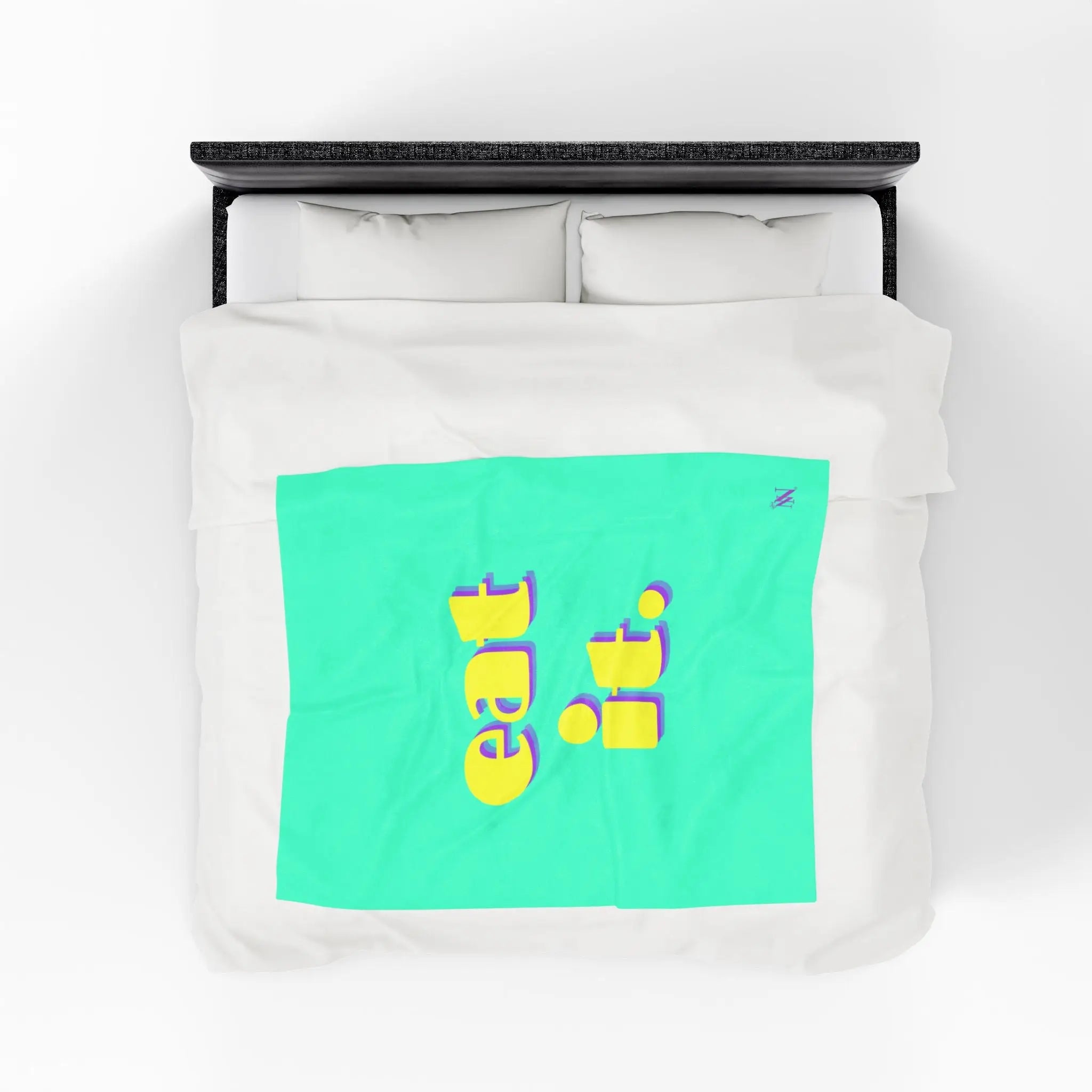 eat it. | Mix & Match Velveteen Fun-Flirty Lovers’ Blankets