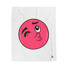 Smoochie Love Emoji Blanket