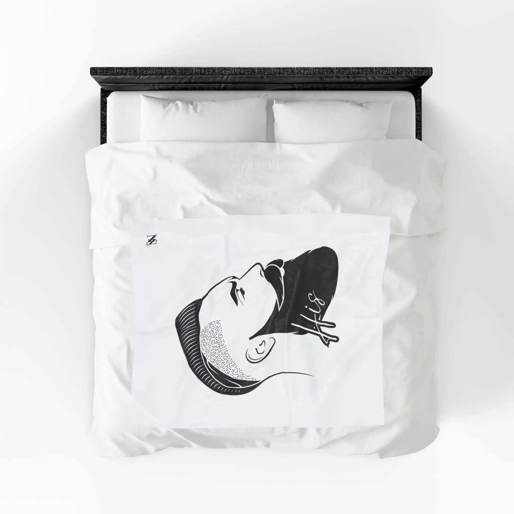 His Beard Romantic Gifts Love Blanket
