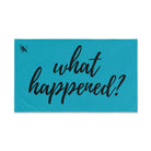 What Happened? Teal Cum Towel