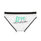 Love Makes Everything Better! | Mix & Match Women’s Fun-Flirty Lovers’ Panties