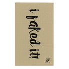I Faked It! Gold | Mix & Match Soft Fun-Flirty Lovers’ Towels
