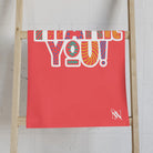 Cutesy Thank You! | Mix & Match Classic Fun-Flirty Lovers’ Towels
