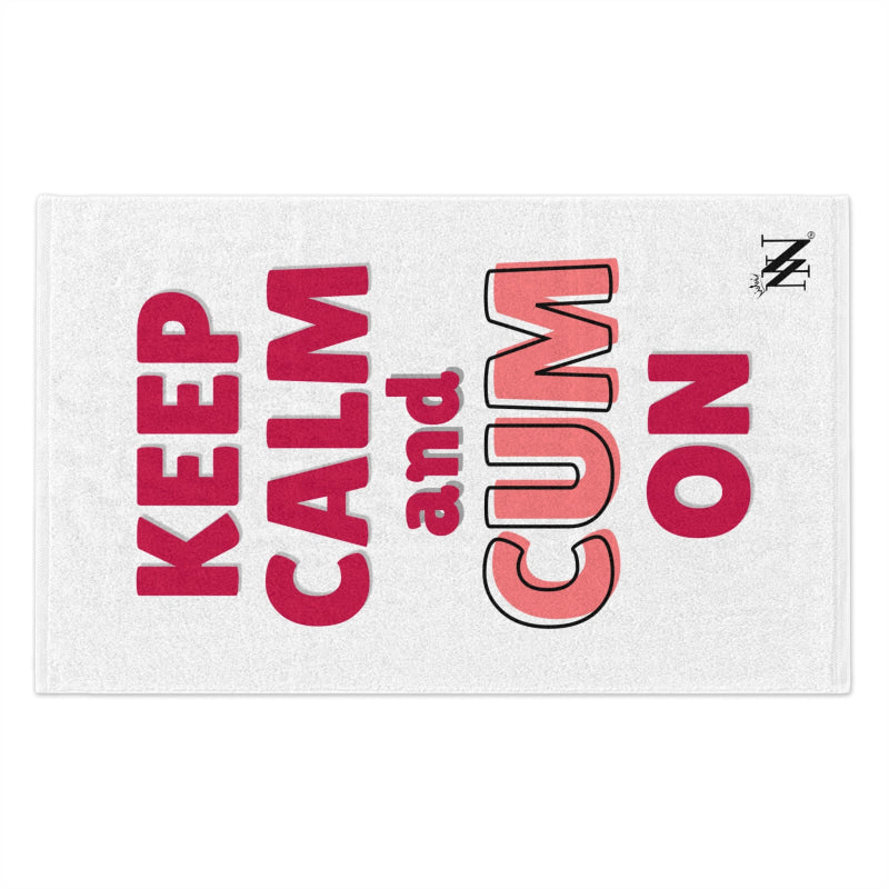 Keep Calm & Cum On | Mix & Match Soft Fun-Flirty Lovers’ Towels