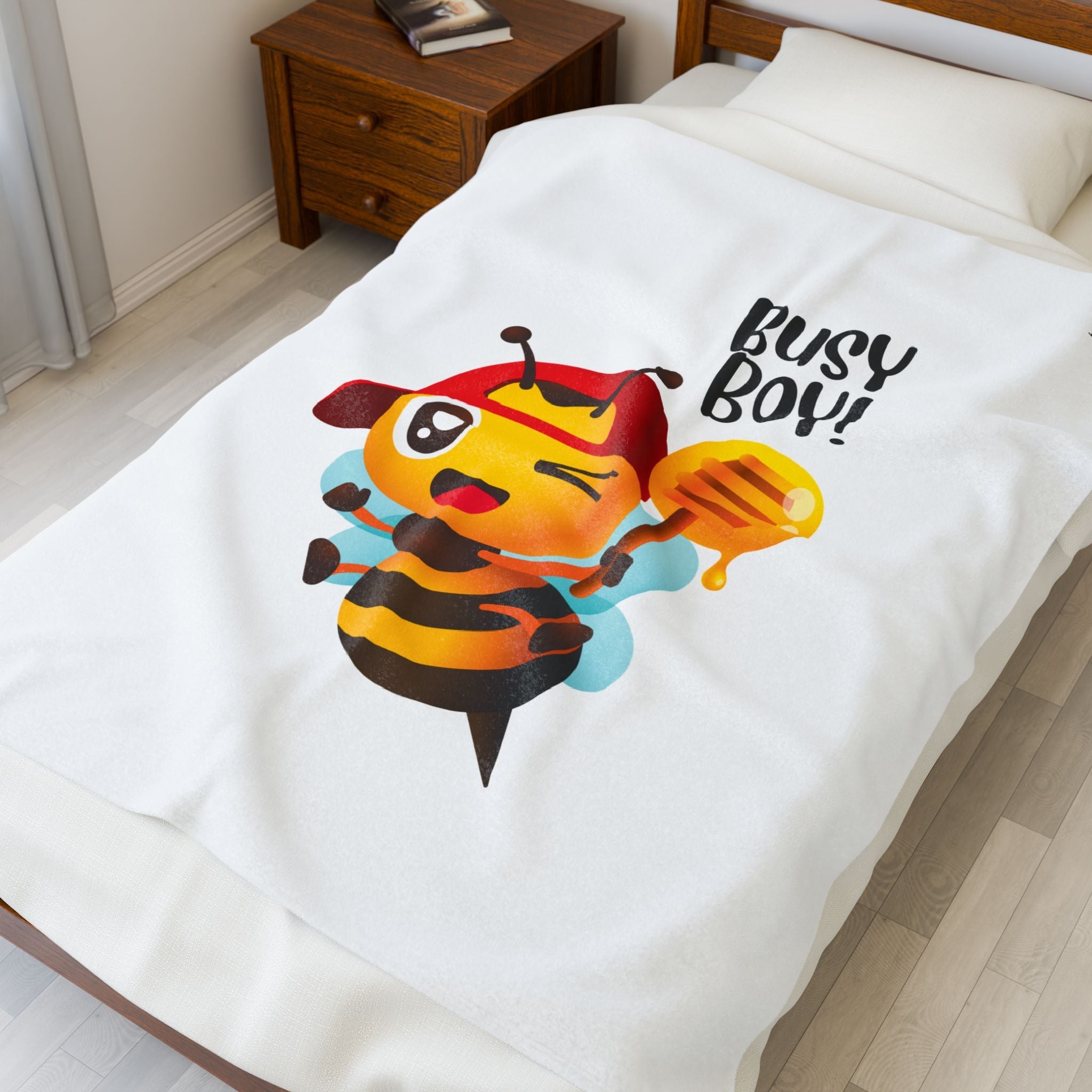 Busy Boy! Bee | Mix & Match Fun-Flirty Lovers’ Blankets