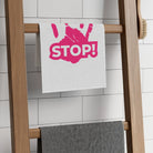Stop! Handprint | Mix & Match Soft Fun-Flirty Lovers’ Towels