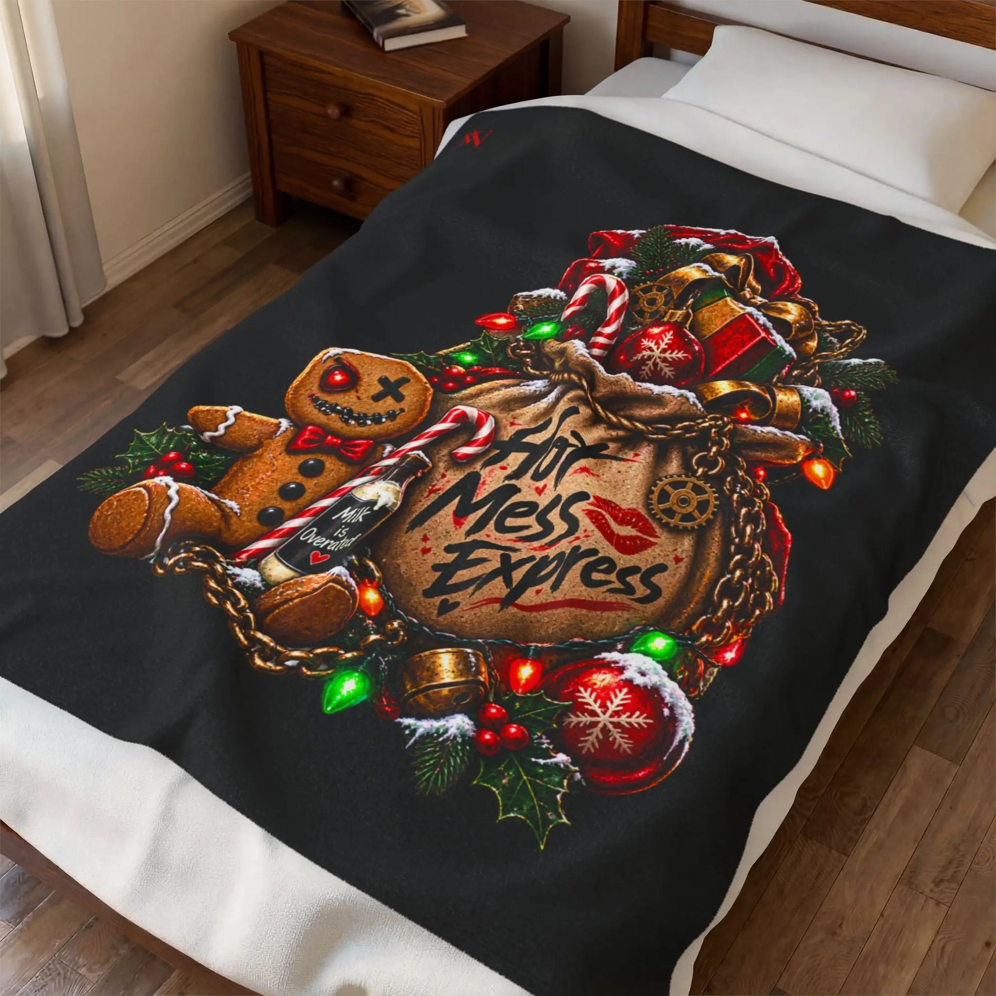 Hot Mess Express Christmas | Nectar Napkins Fun-Flirty Lovers’ Blankets