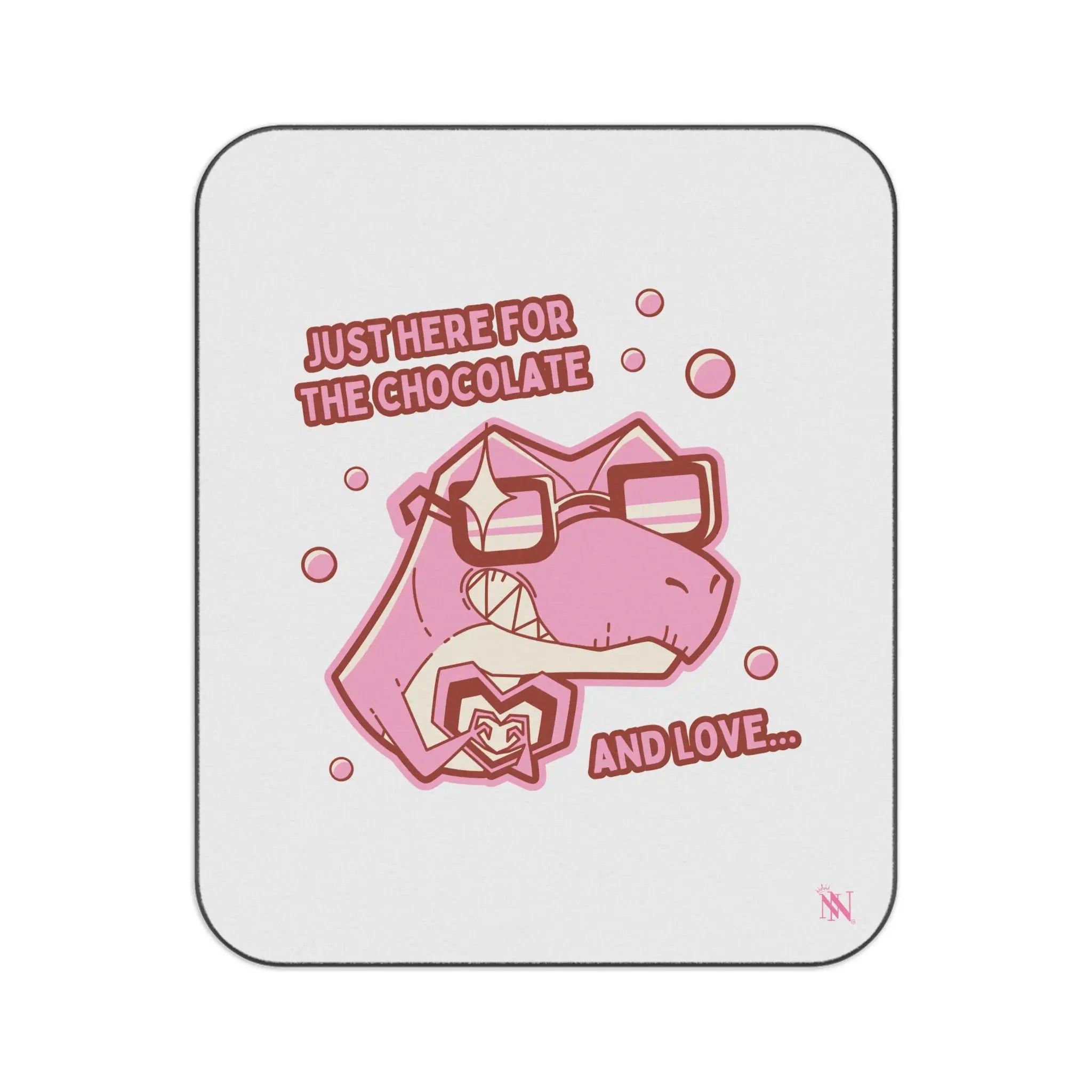 Just Here for the Chocolate | Mix Match Fun-Flirty Lovers’ Water-Resistant Blankets