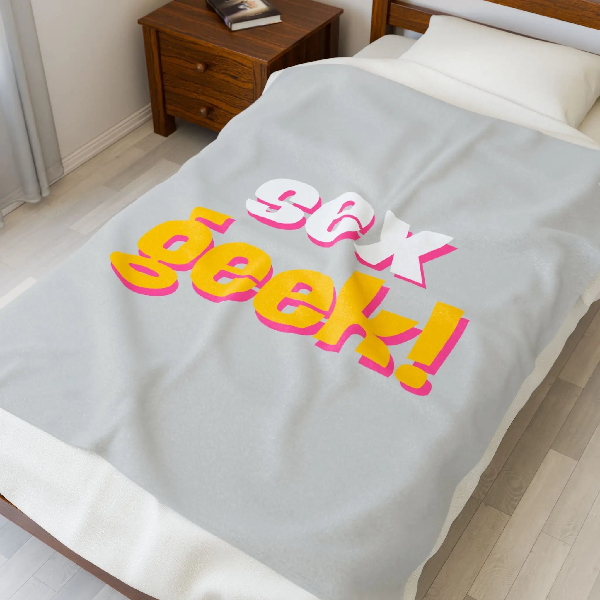 Sex Geek! | Mix & Match Fun Flirty Lovers’ Blankets