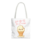 Lick Me Til’ Ice Cream Tote Bag