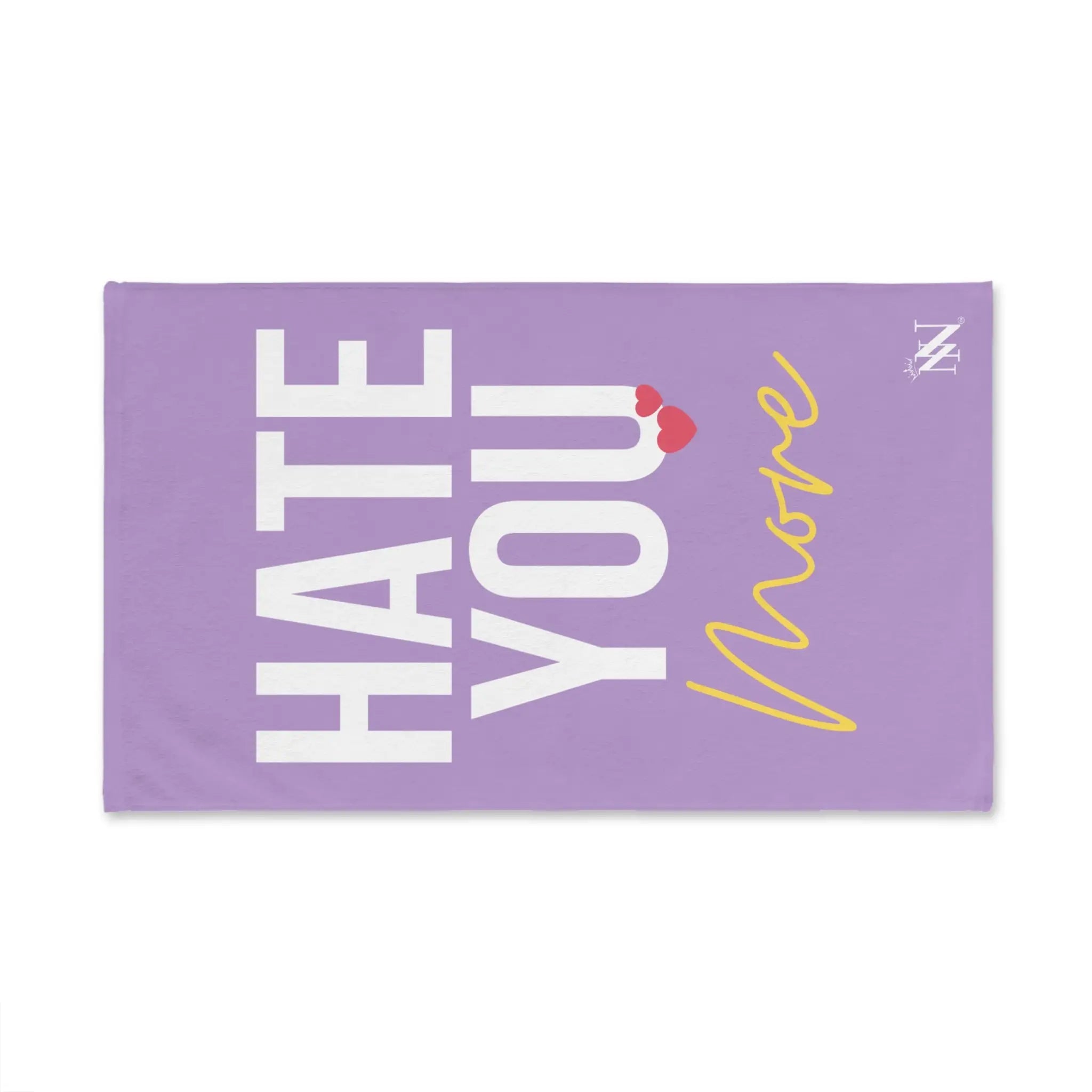Hate You More | Mix & Match Classic Fun-Flirty Lovers’ Towels
