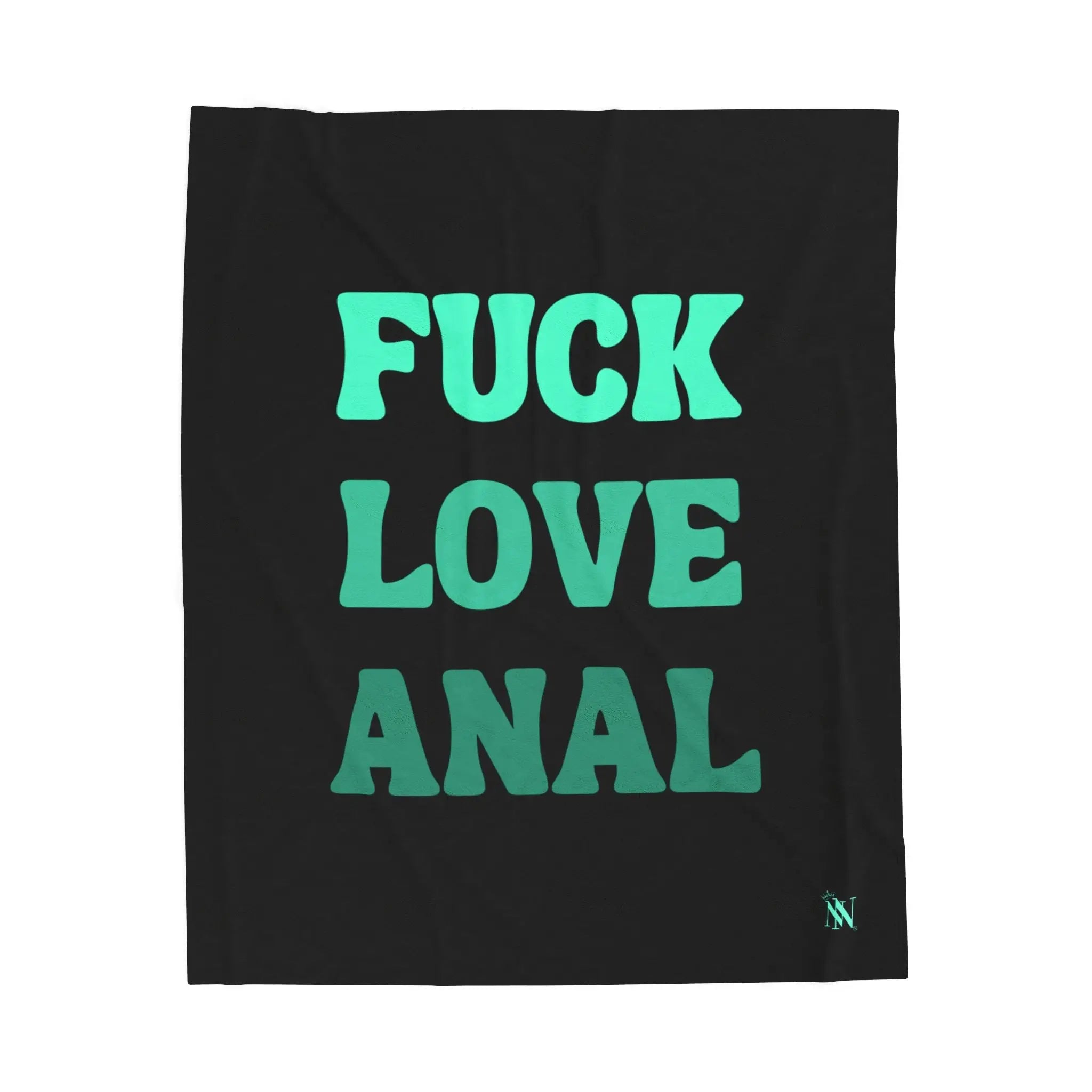 Fuck Love Anal | Nectar Napkins Fun-Flirty Lovers’ Blankets