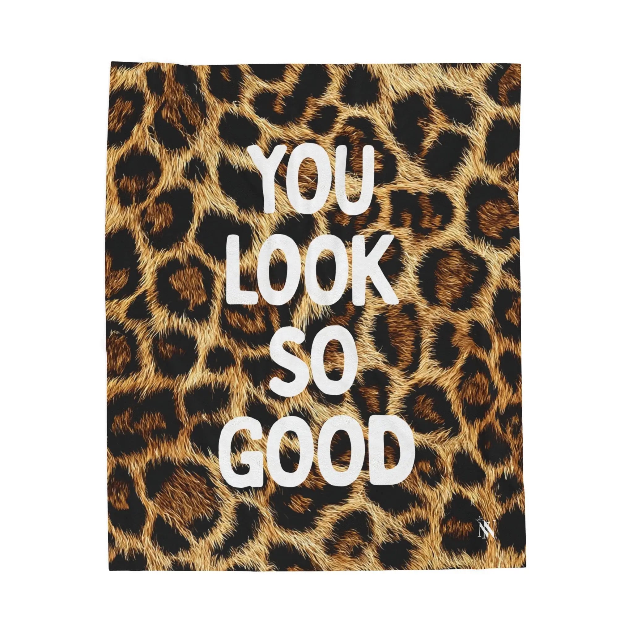 You Look So Good Realistic Cheetah Print Blanket