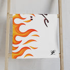 You’re Hot! Flames Fire | Mix & Match Classic Fun-Flirty Lovers’ Towels