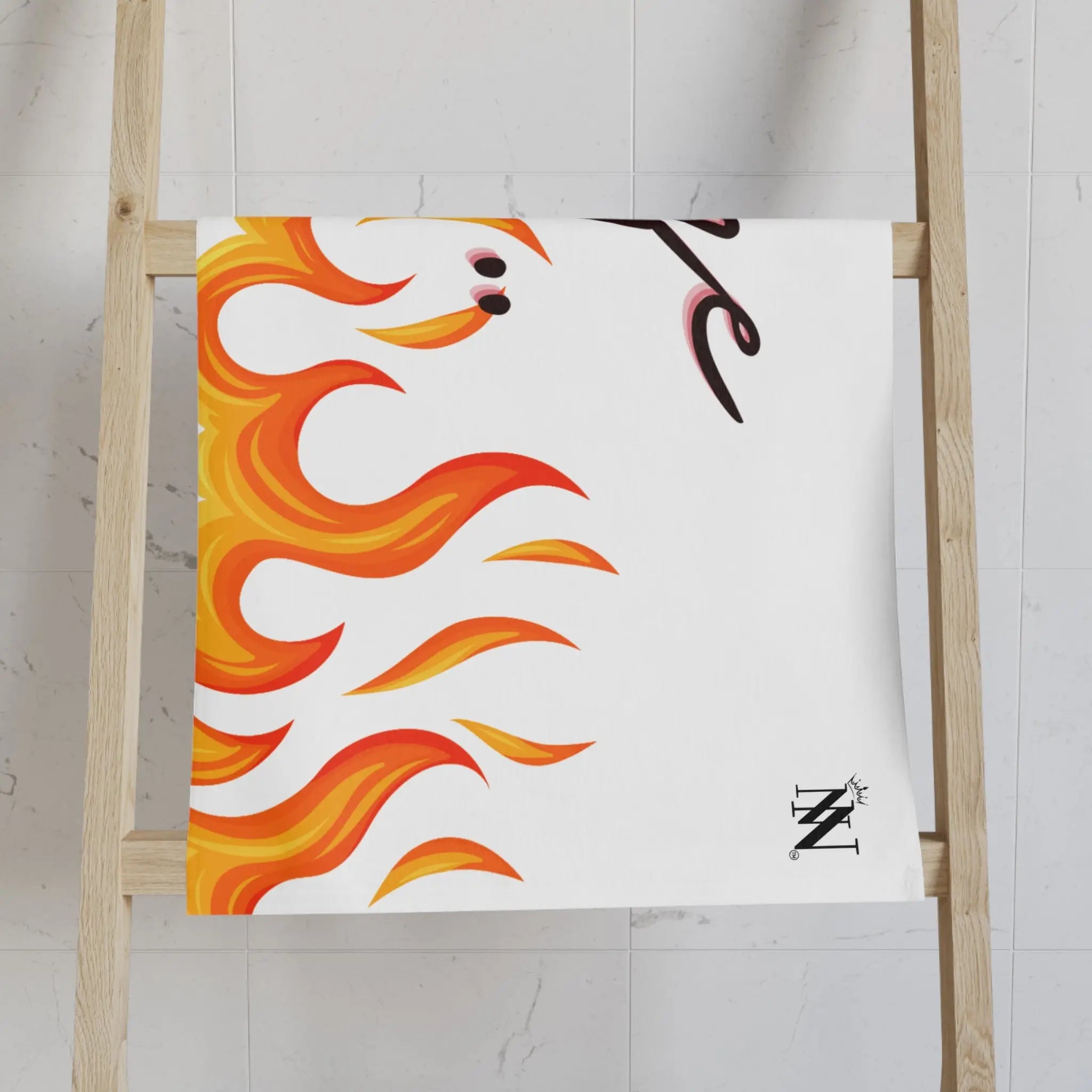 You’re Hot! Flames Fire | Mix & Match Classic Fun-Flirty Lovers’ Towels