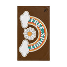 Free Spirit Retro Sticker Brown Stay Gold Retro Sticker