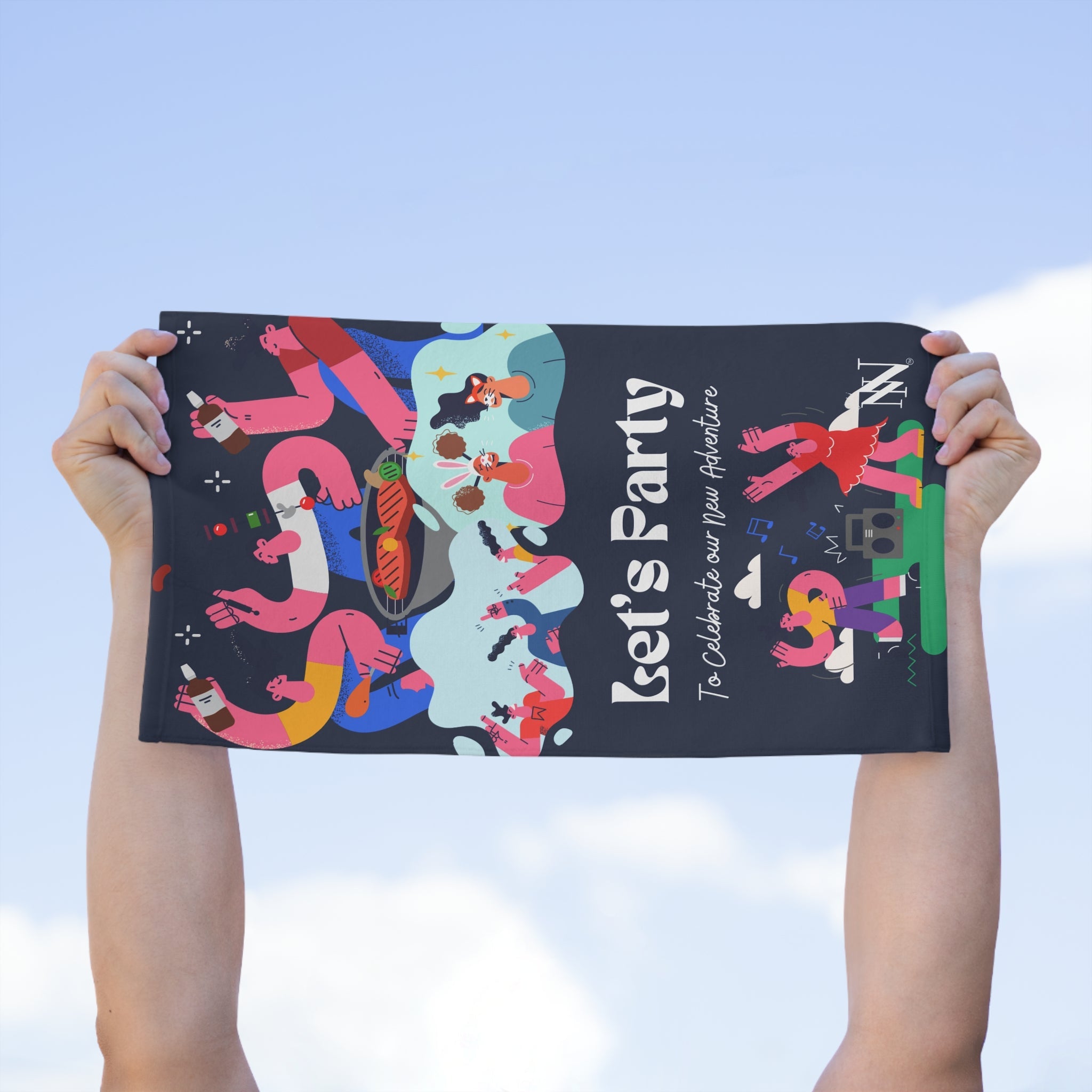 Let’s Party | Mix & Match Soft Fun-Flirty Lovers’ Towels