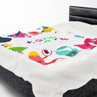 Teamwork Monster | Mix & Match Soft Fun-Flirty Lovers’ Blankets