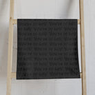 You’re So Hot! Patterned Dark Grey Cum Towel