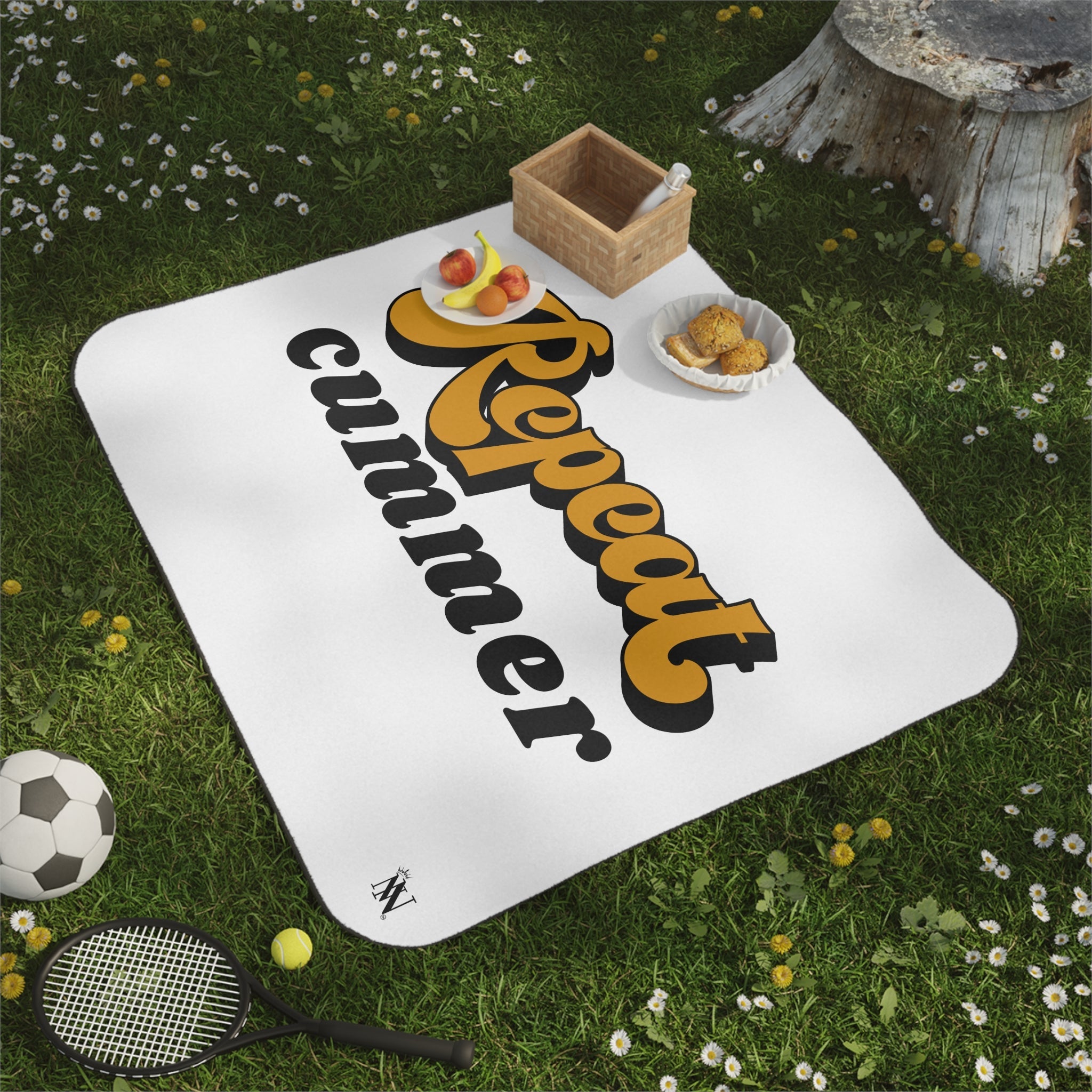 Repeat Cummer | Mix Match Fun-Flirty Lovers’ Water-Resistant Blankets