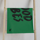 Good Vibes Bubble Print Green | Mix & Match Classic Fun-Flirty Lovers’ Towels