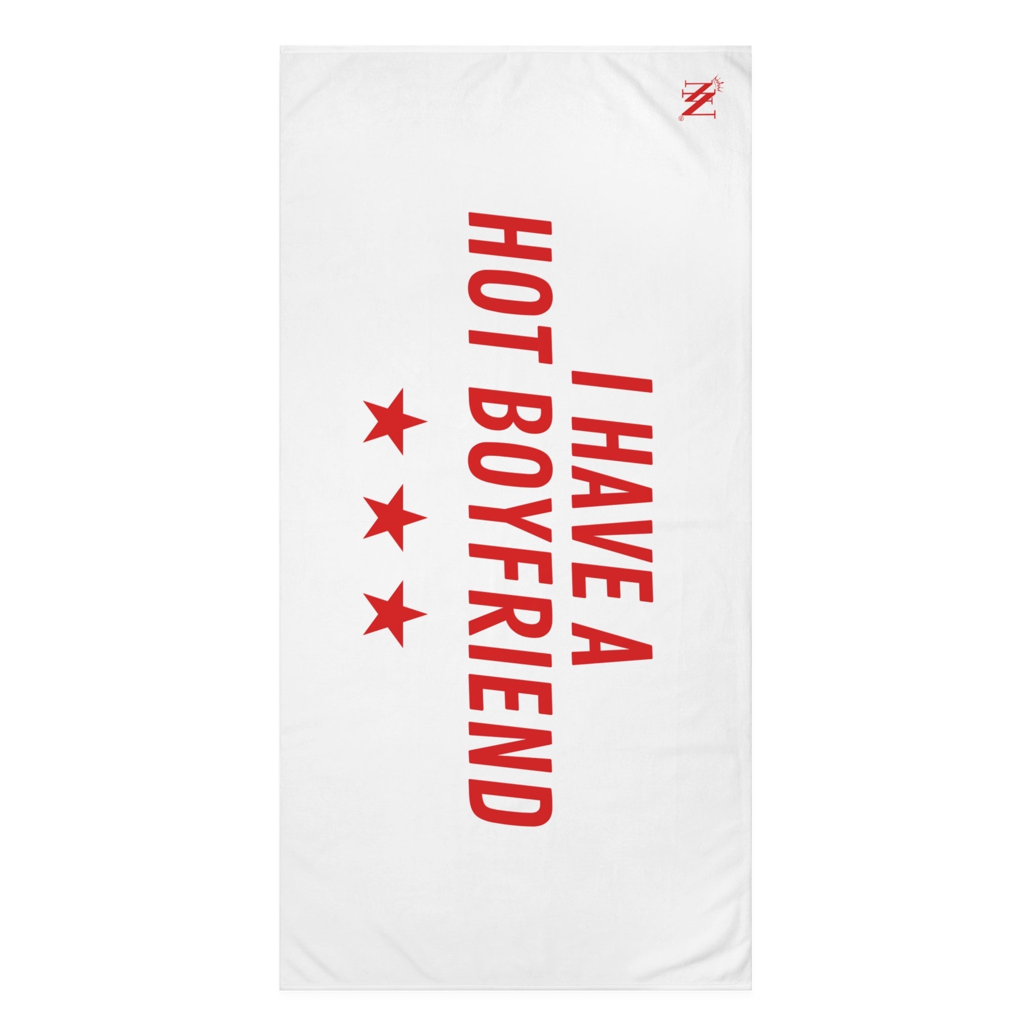 I Have a Hot Boyfriend | Mix & Match XL Fun-Flirty Lovers’ Towels