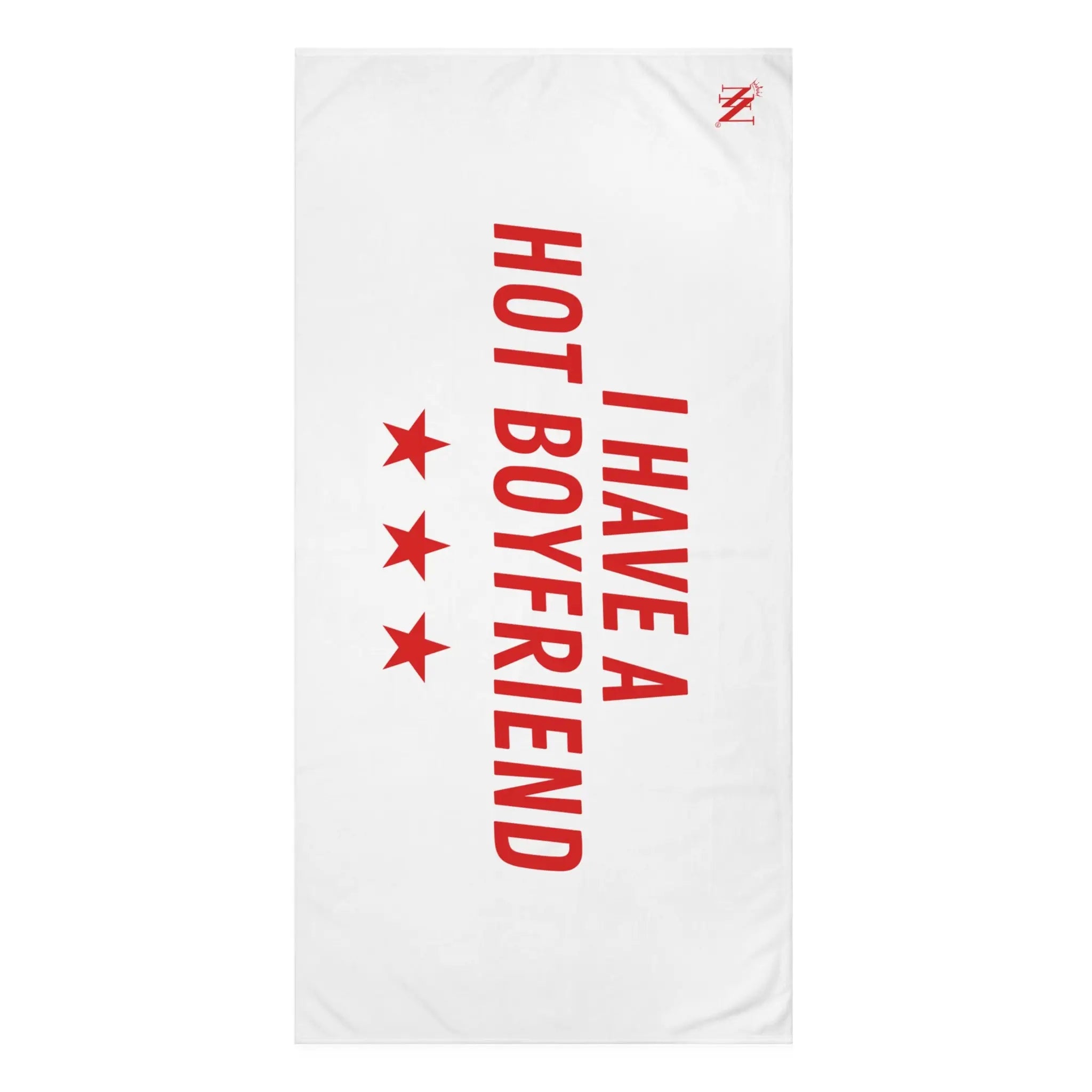 I Have a Hot Boyfriend | Mix & Match XL Fun-Flirty Lovers’ Towels