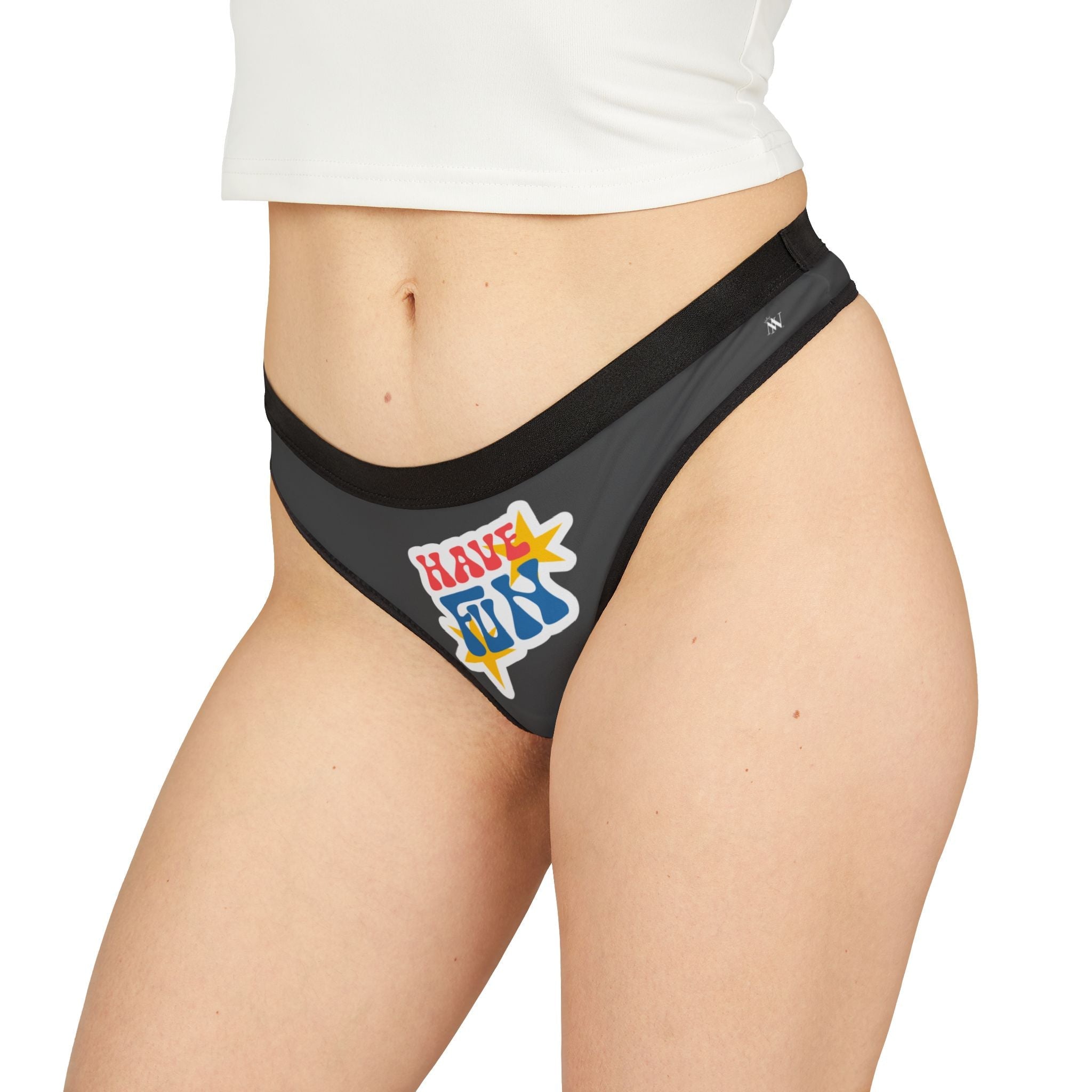 Have Fun Sticker | Mix & Match Women’s Fun-Flirty Lovers’ Thongs