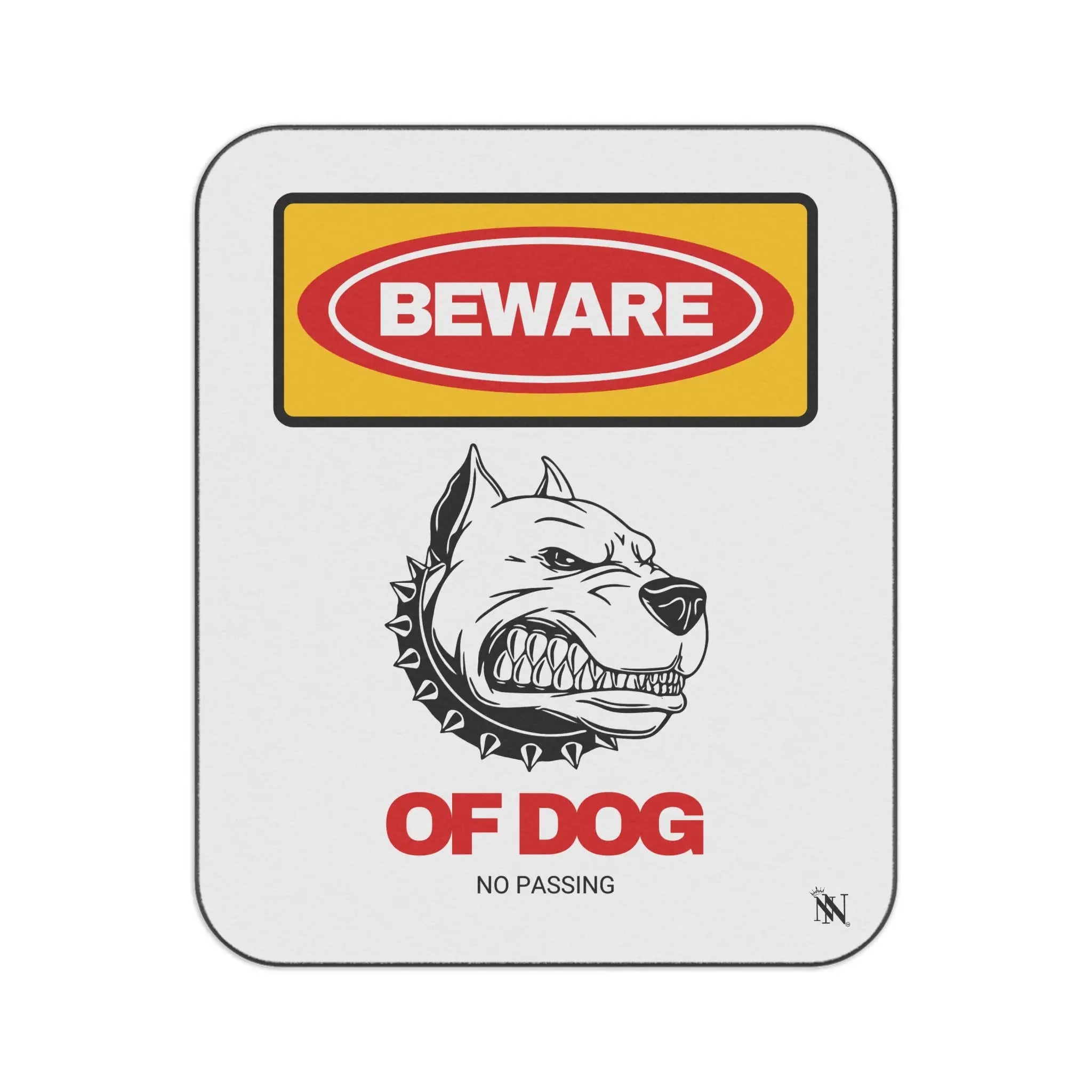 Beware of Dog | Mix Match Fun-Flirty Lovers’ Water-Resistant Blankets