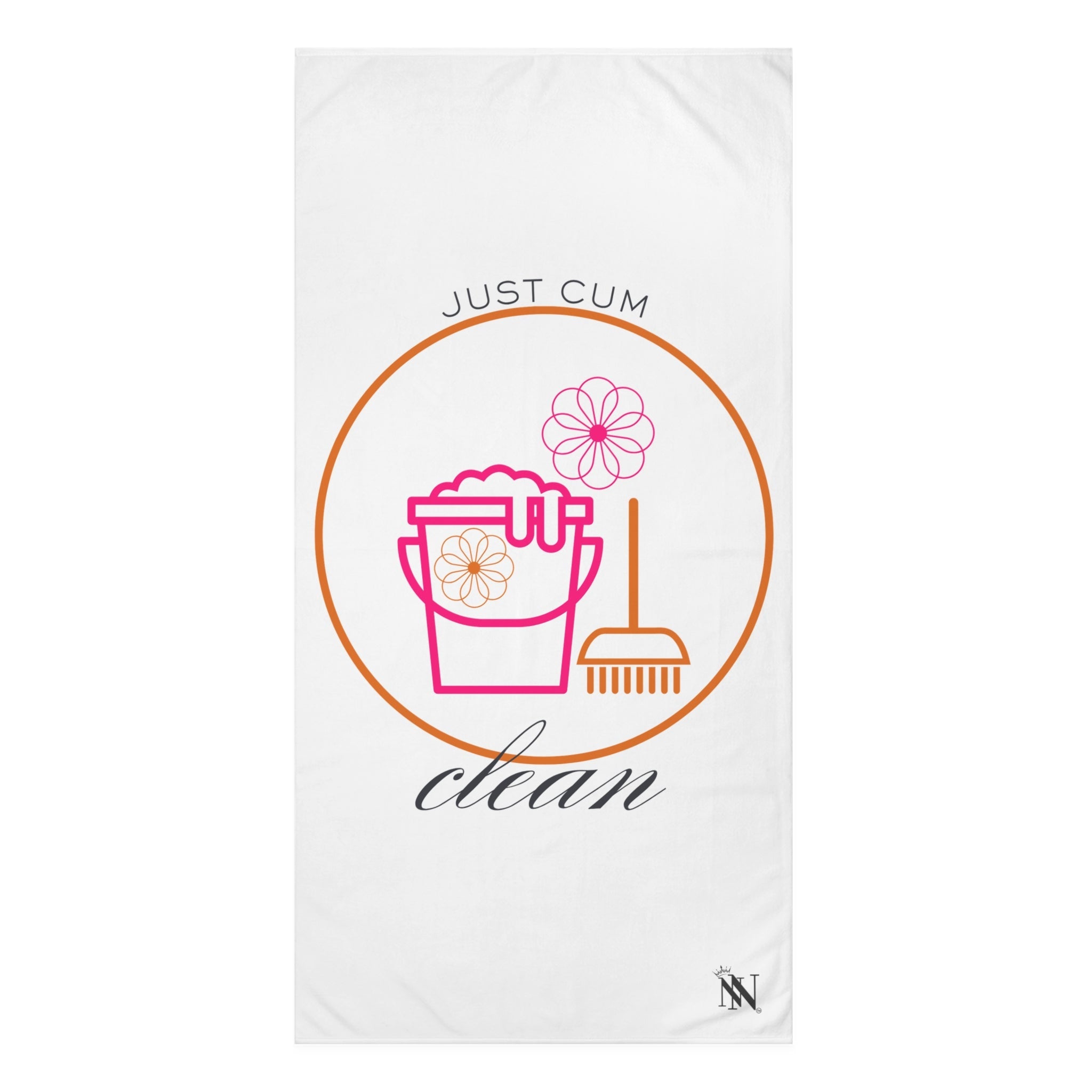 Just Cum Clean! | Mix & Match XL Fun-Flirty Lovers’ Towels