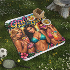 Three Girls Will Be Girls Graphic Series | Mix Match Fun-Flirty Lovers’ Water-Resistant Blankets