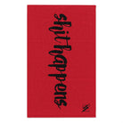 Shit Happens Red | Mix & Match Soft Fun-Flirty Lovers’ Towels