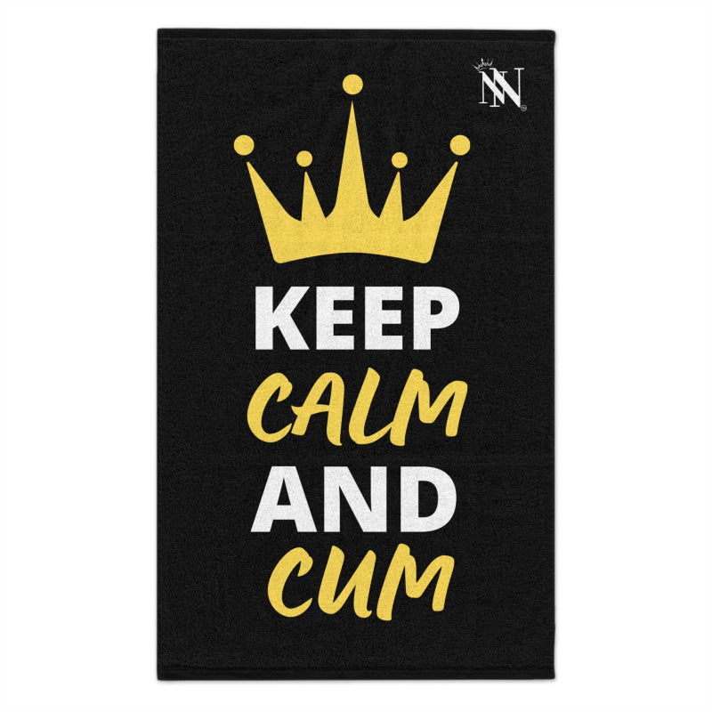 Keep Calm & Cum Queen King | Mix & Match Soft Fun-Flirty Lovers’ Towels