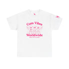 Cum Vibes Worldwide | Mix & Match Cotton Unisex Fun-Flirty Lovers’ T-Shirts