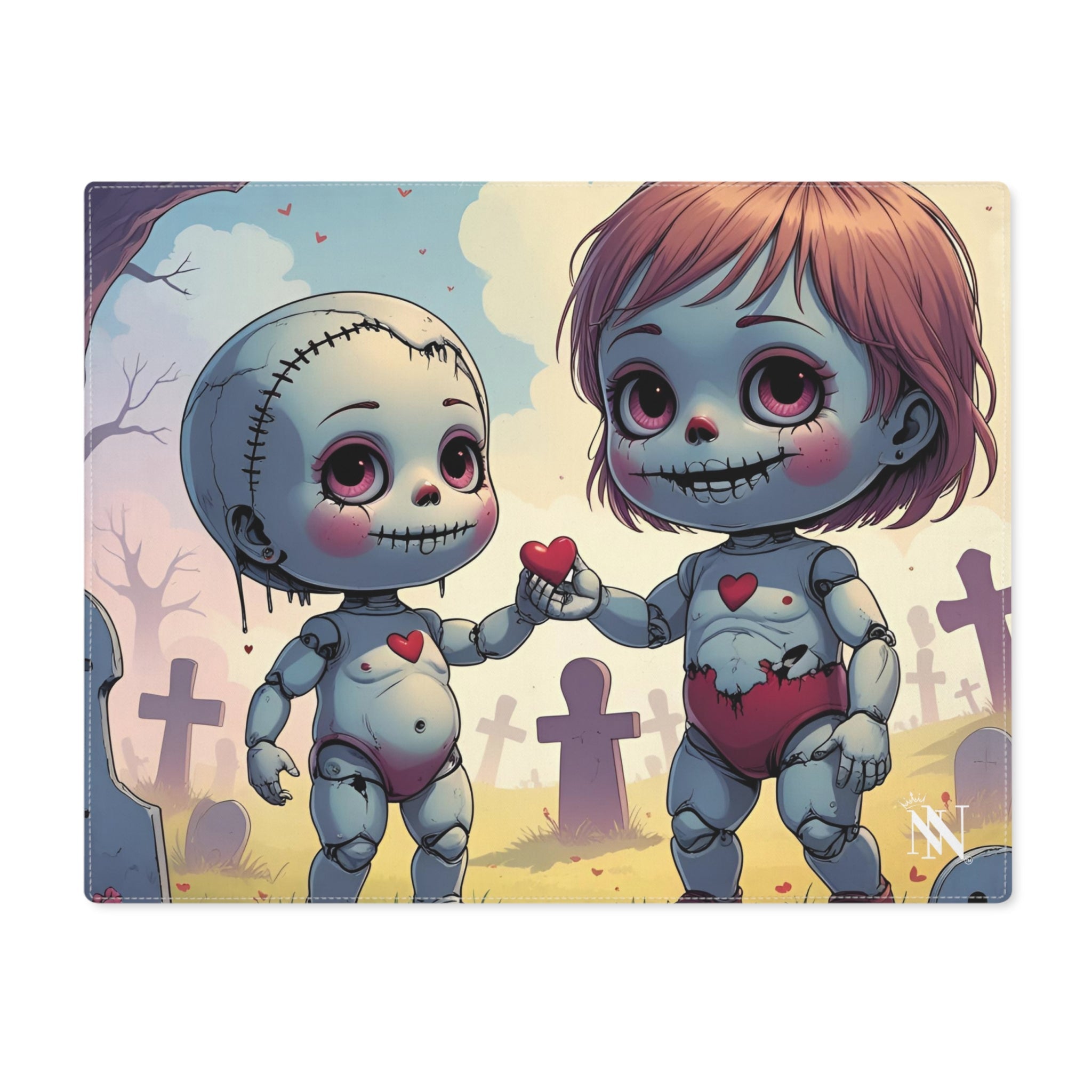 Dead Dolls Love | Mix & Match Playful Fun-Flirty Lovers’ Toy Mats