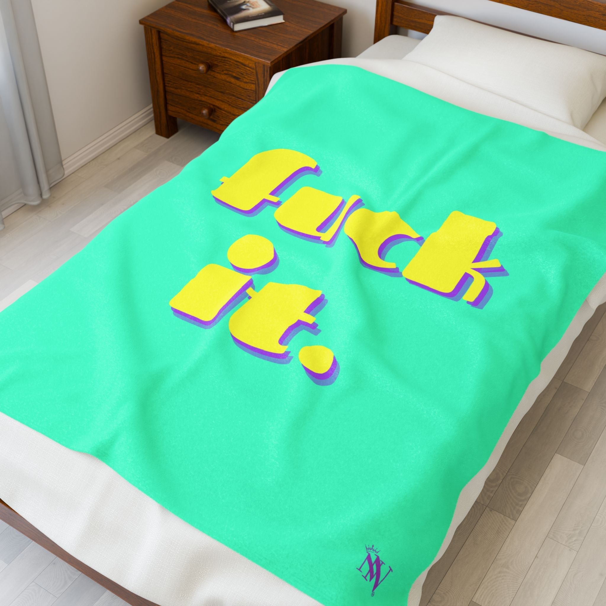 fuck it. | Mix & Match Velveteen Fun-Flirty Lovers’ Blankets