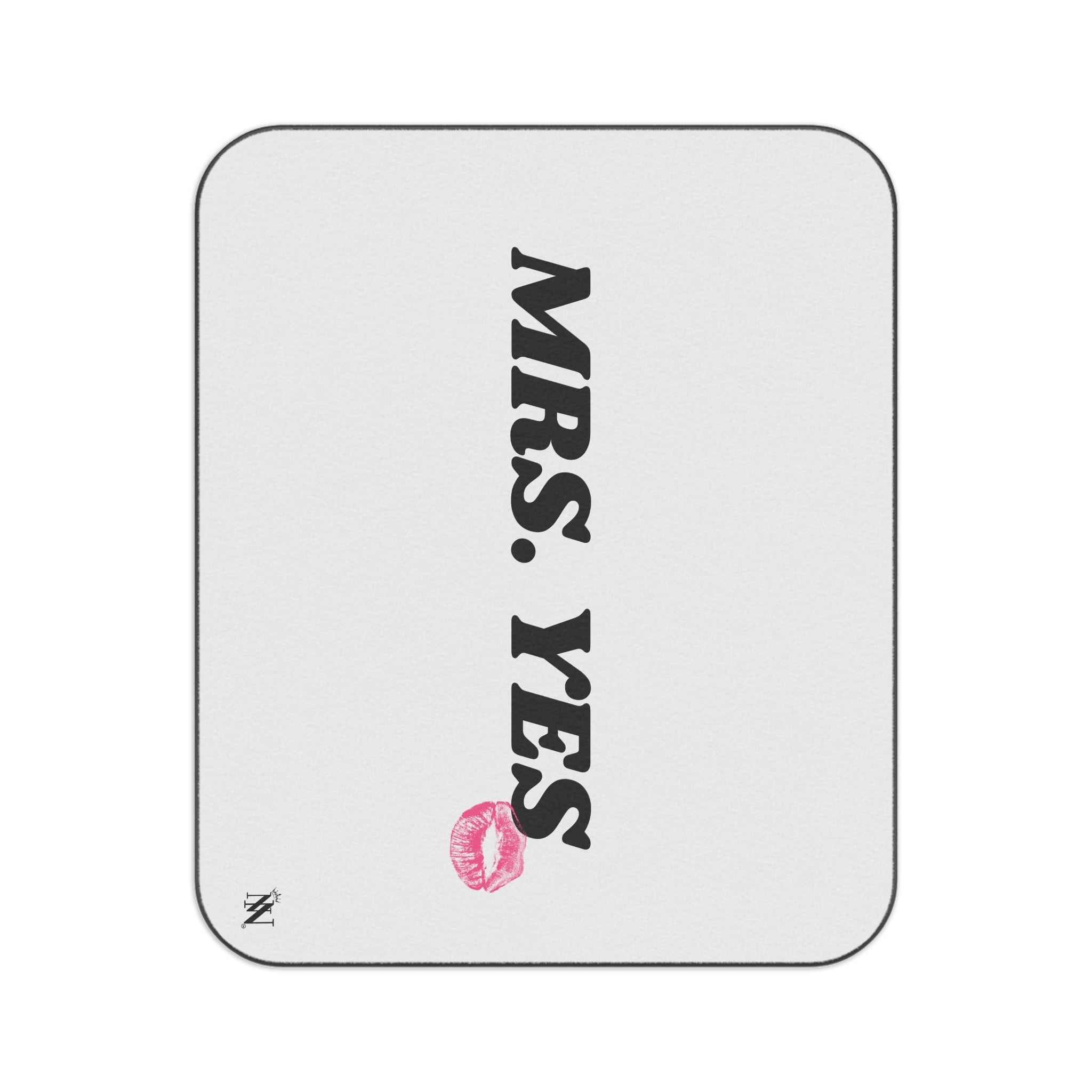 Mrs. Yes | Mix Match Fun-Flirty Lovers’ Water-Resistant Blankets