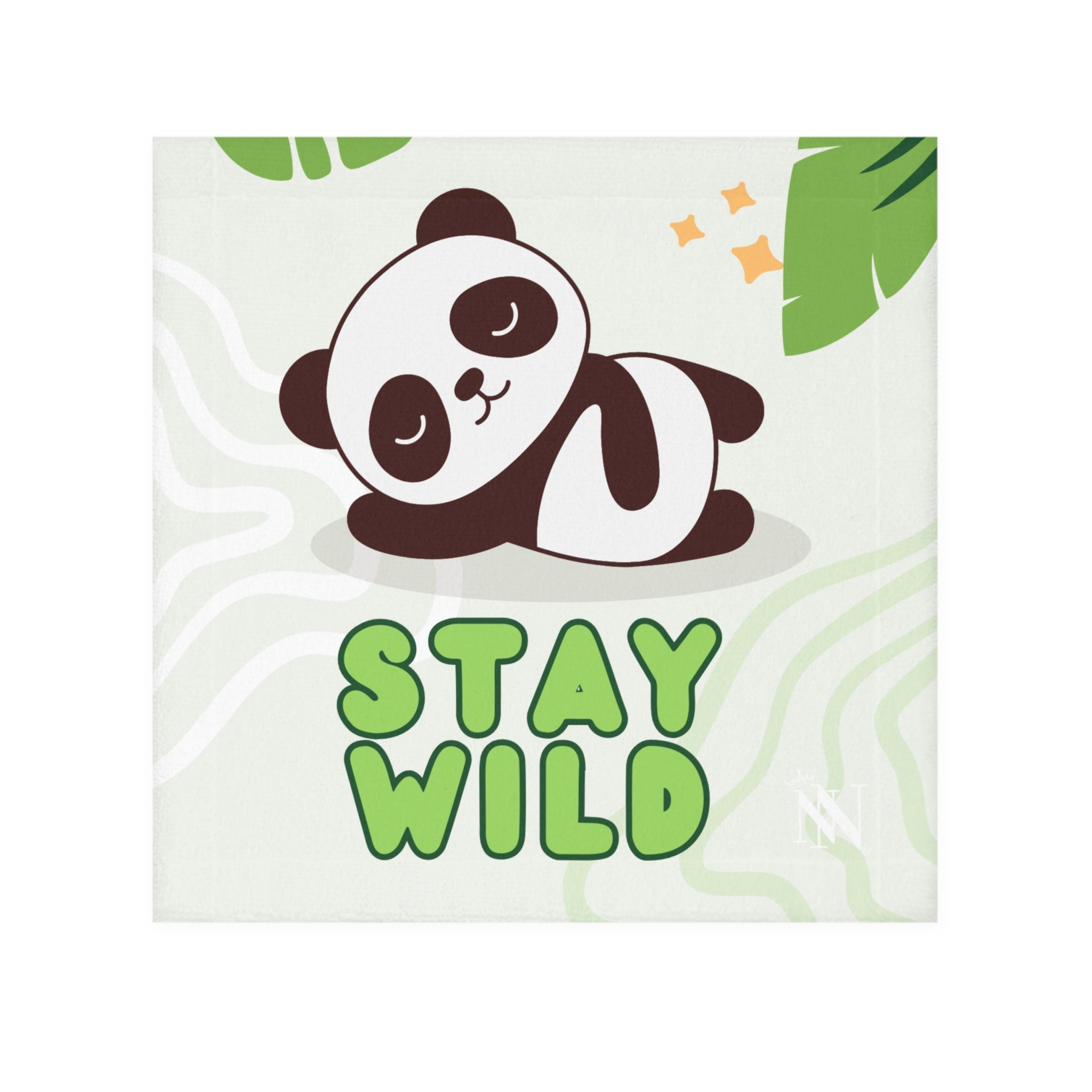 Stay Wild Cute Panda | Mix & Match Lils’ Fun-Flirty Lovers’ Towels