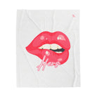 Hers Biting Lip Romantic Gifts Love Blanket
