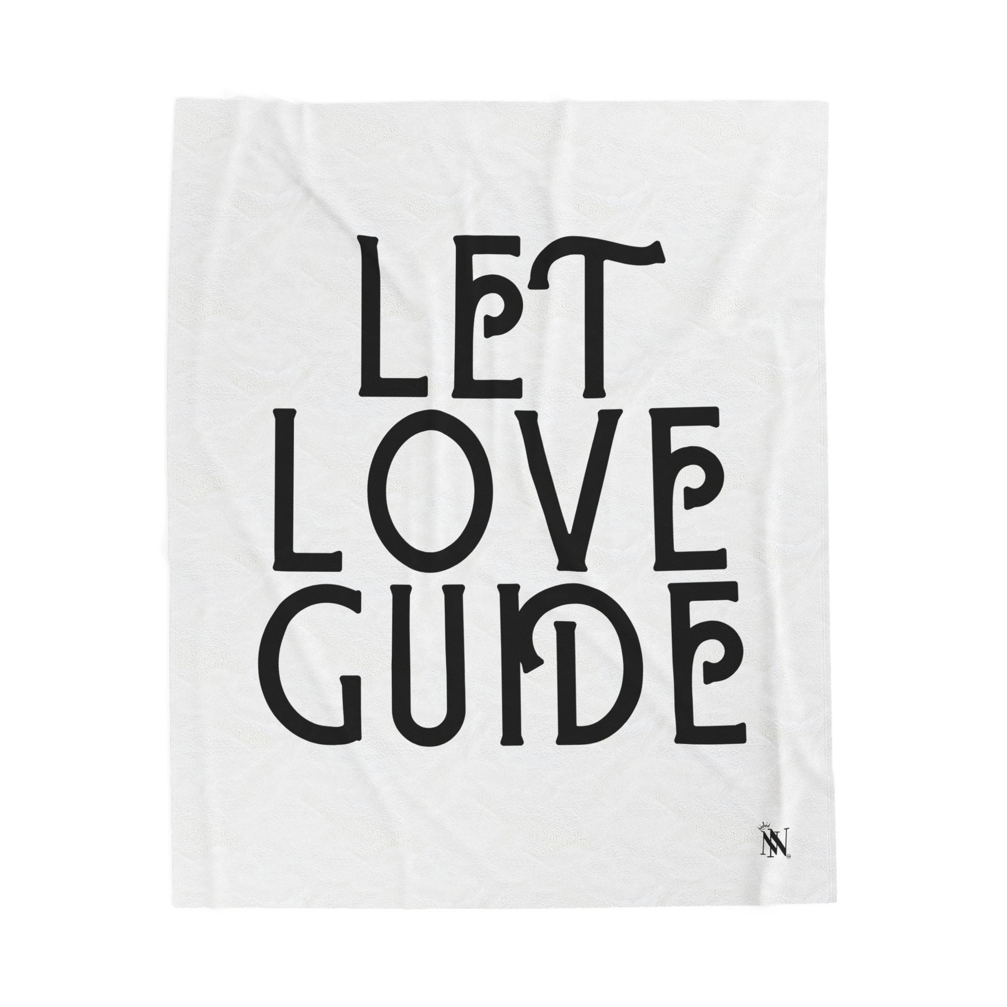 Let Love Guide Romantic Gifts Silky Soft Love Blanket