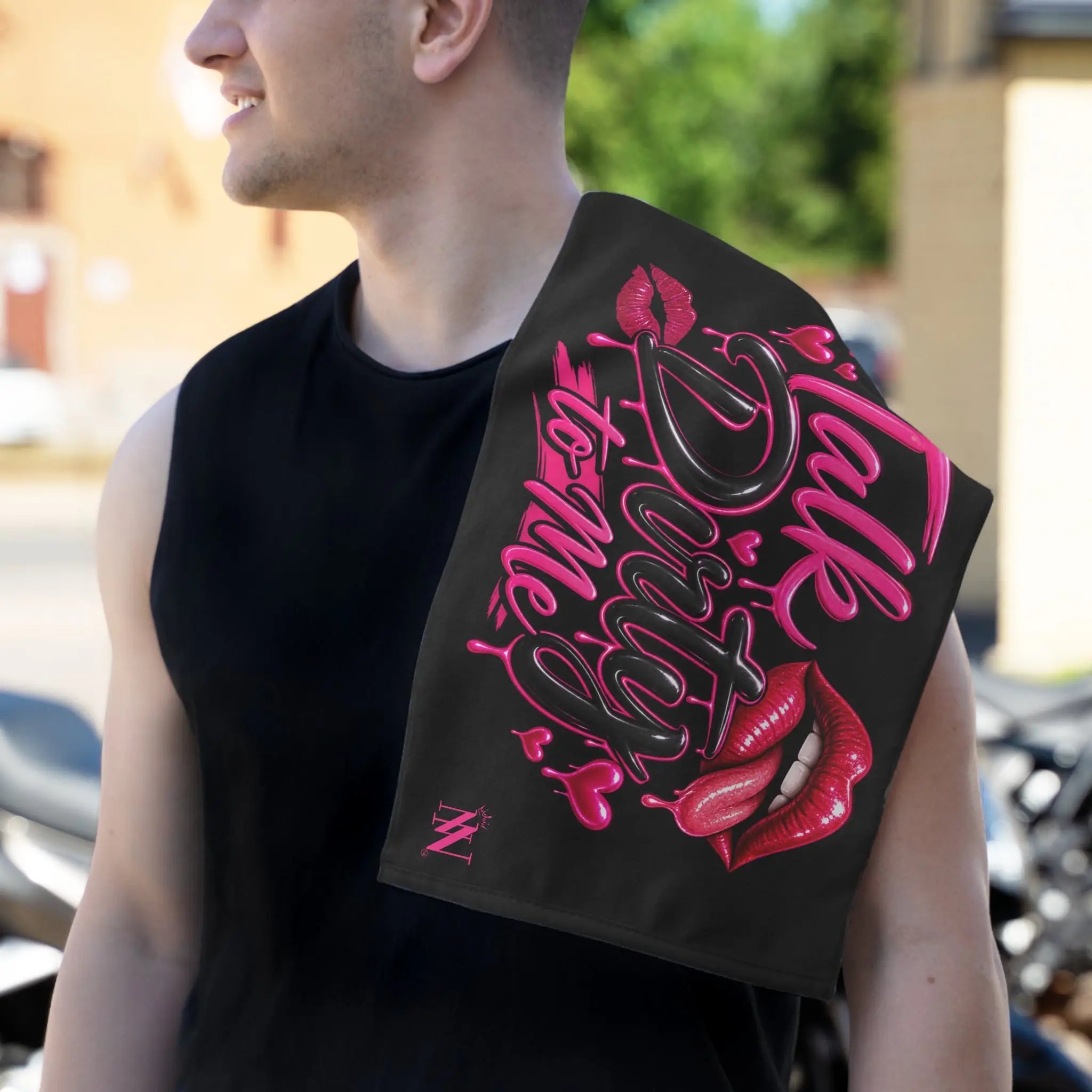 Talk Dirty to Me Sexy Sex Towel