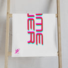 Game Over Neon Gamers White | Mix & Match Classic Fun-Flirty Lovers’ Towels